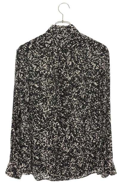 CELINE 19AW Viscose Marble Long Sleeve Shirt Size XL