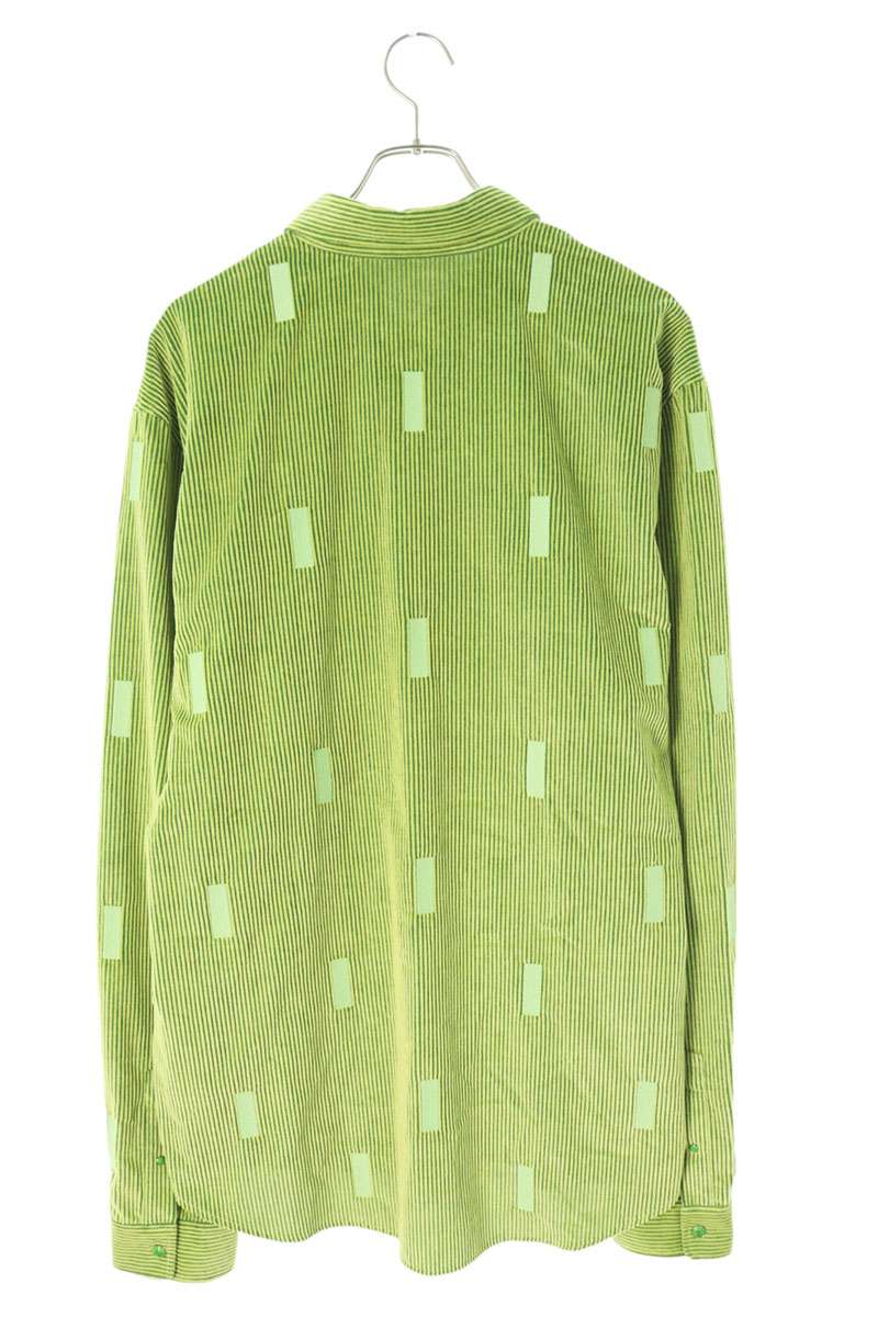 LOUISVUITTON Park Seo-Bo Corduroy Long Sleeve Shirt Size XL