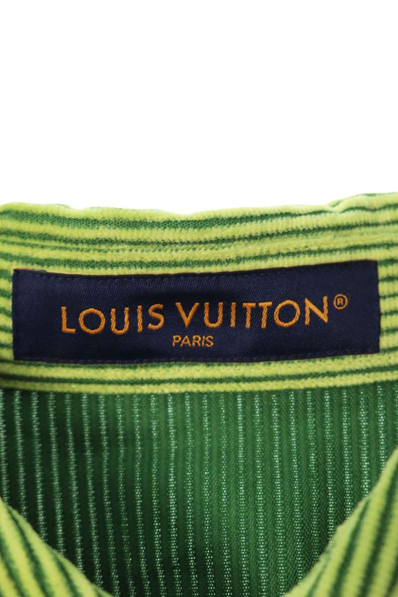 LOUISVUITTON Park Seo-Bo Corduroy Long Sleeve Shirt Size XL