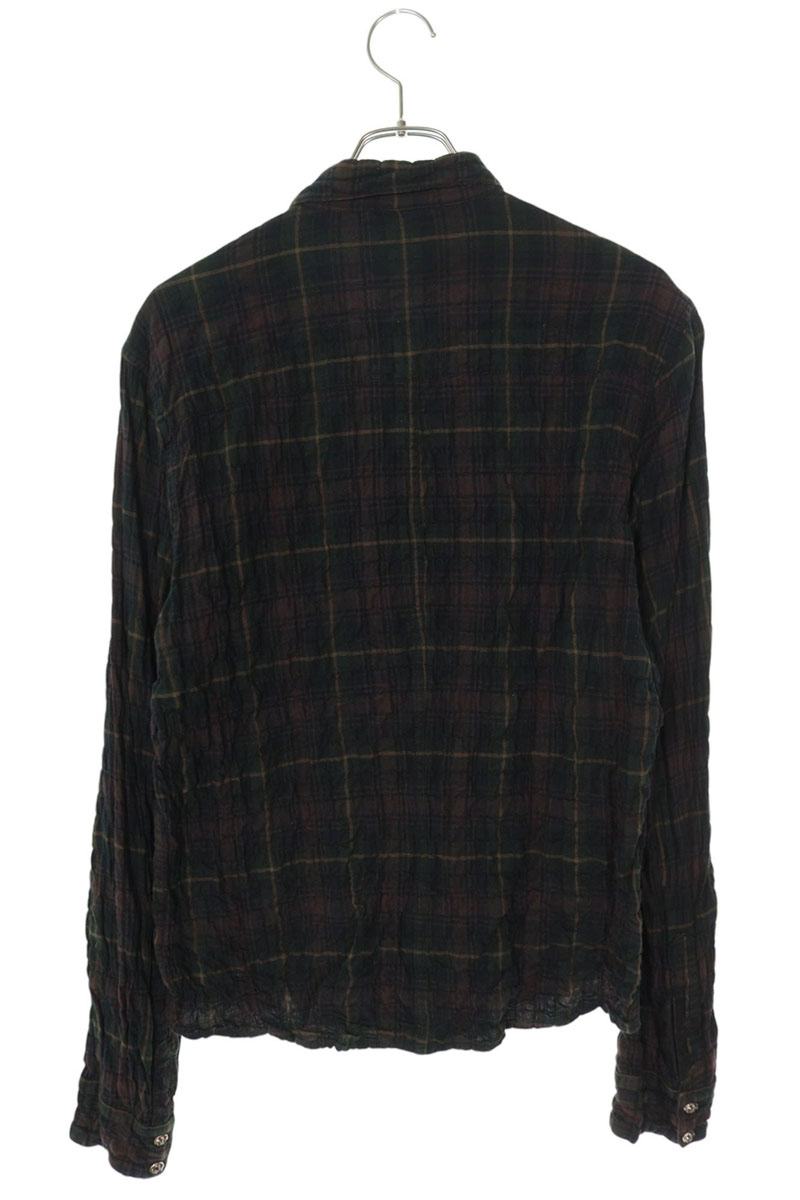 Chrome Hearts Flare Botton Long Sleeve Shirt Size L