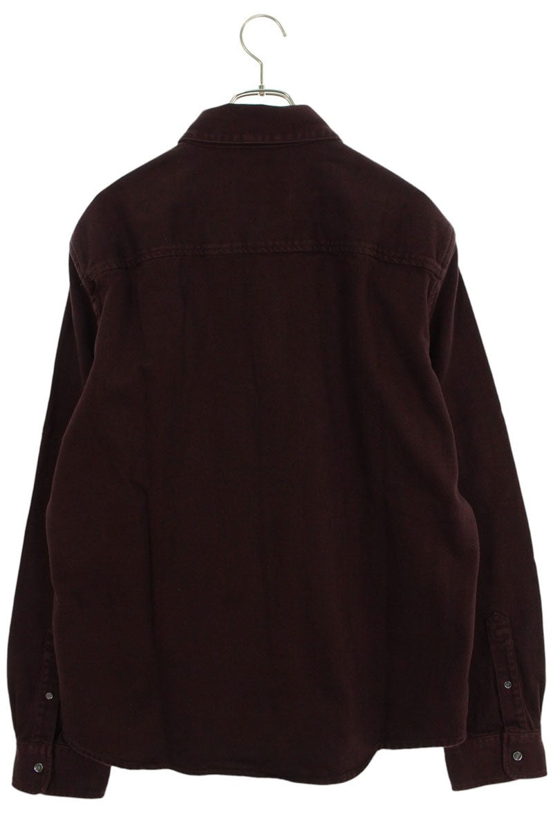 AMI Alexandre Mattiussi 25SS Heart A Long Sleeve Shirt Size L