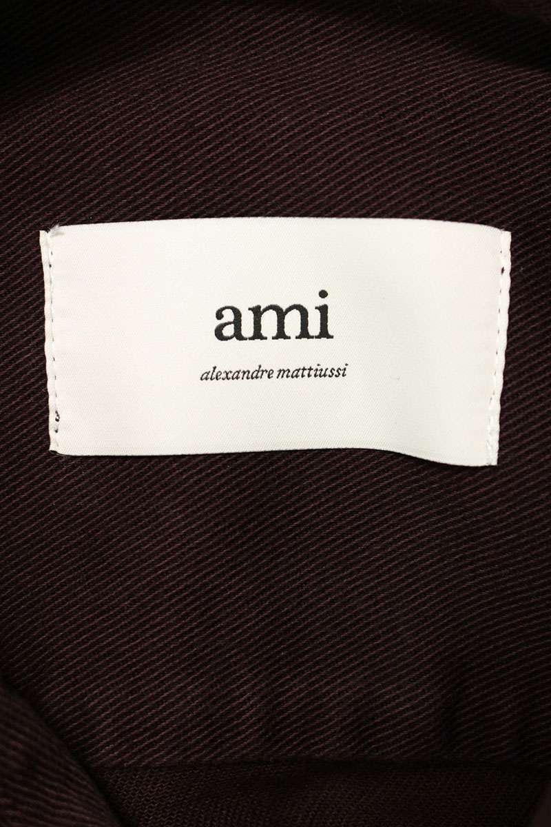 AMI Alexandre Mattiussi 25SS Heart A Long Sleeve Shirt Size L