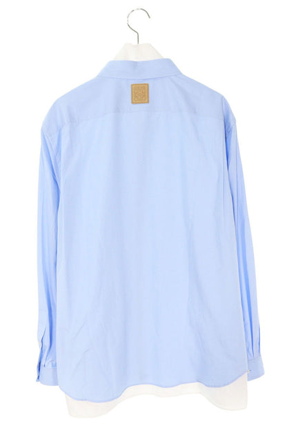 LOEWE 25SS Hybrid Cotton Long Sleeve Shirt Size S