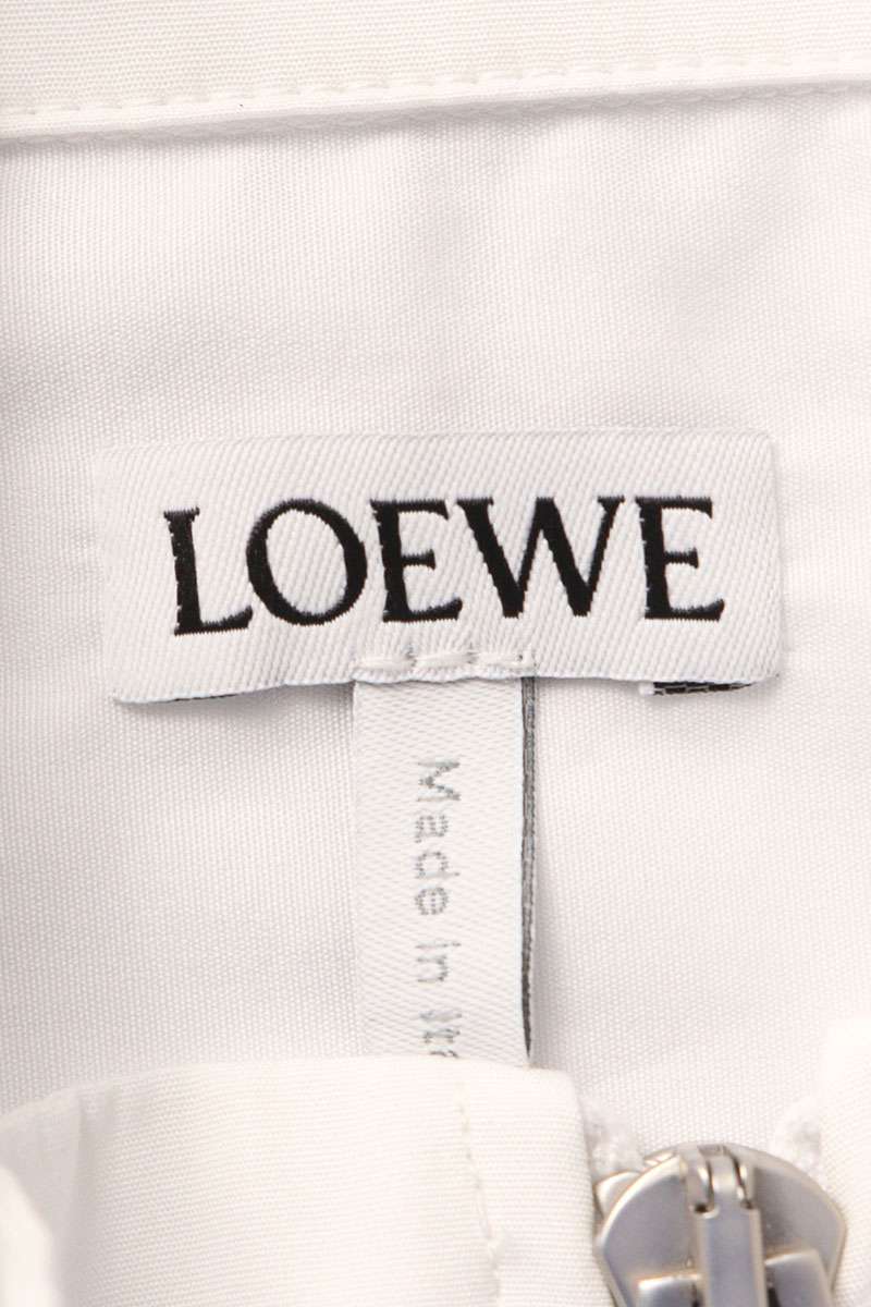 LOEWE 25SS Hybrid Cotton Long Sleeve Shirt Size S