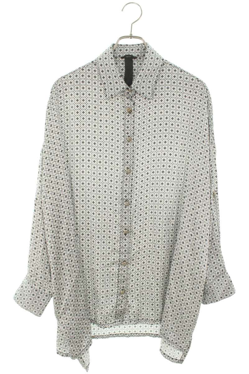 Chrome Hearts MAHAL KITA CH All-Over Print Long Sleeve Shirt Size S