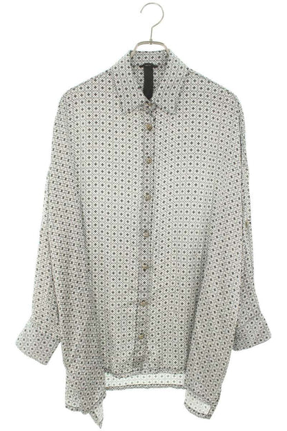 Chrome Hearts MAHAL KITA CH All-Over Print Long Sleeve Shirt Size S