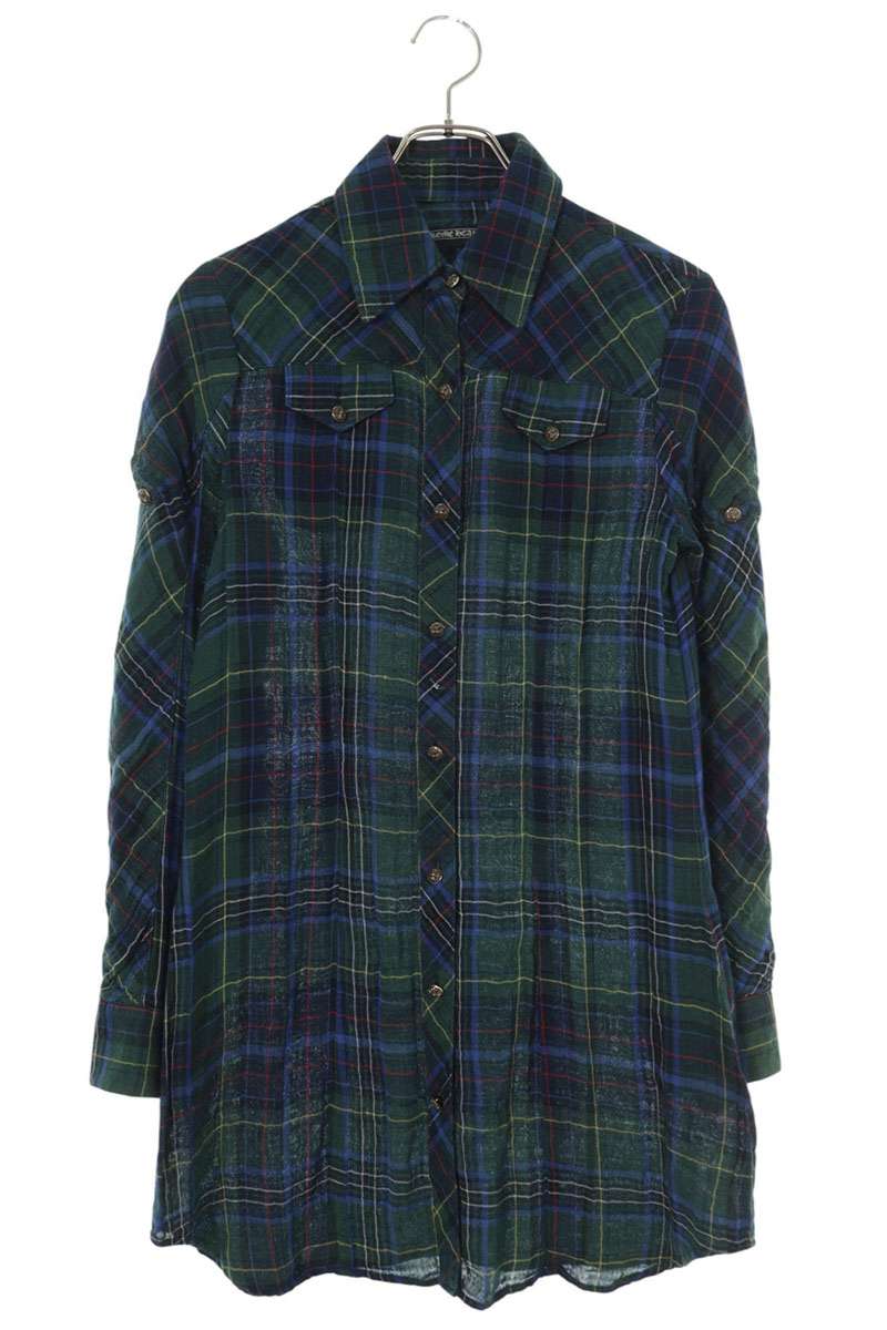 Chrome Hearts Long Sleeve Shirt Size XS Green x Silver