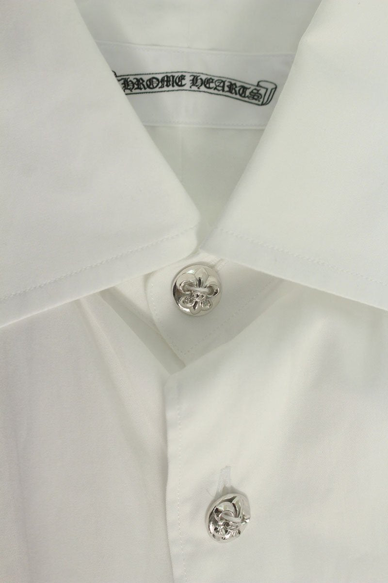 Chrome Hearts Flare Cotton Long Sleeve Shirt Size XS