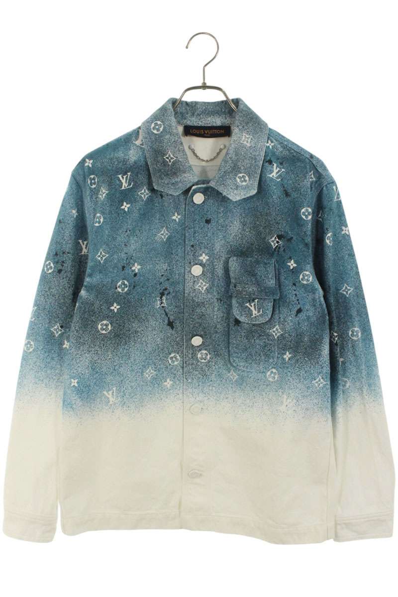 LOUISVUITTON 20SS Monogram Gradient Denim Long Size XS