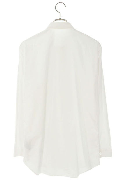 Dior HOMME 18AW White Cotton BEE Embroidered Shirt Size 39