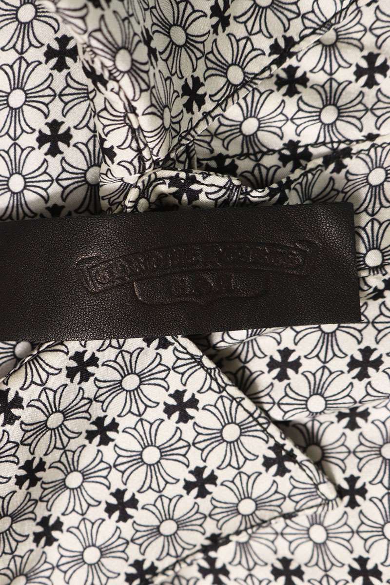 Chrome Hearts MAHAL KITA CH All-Over Print Long Sleeve Shirt Size M