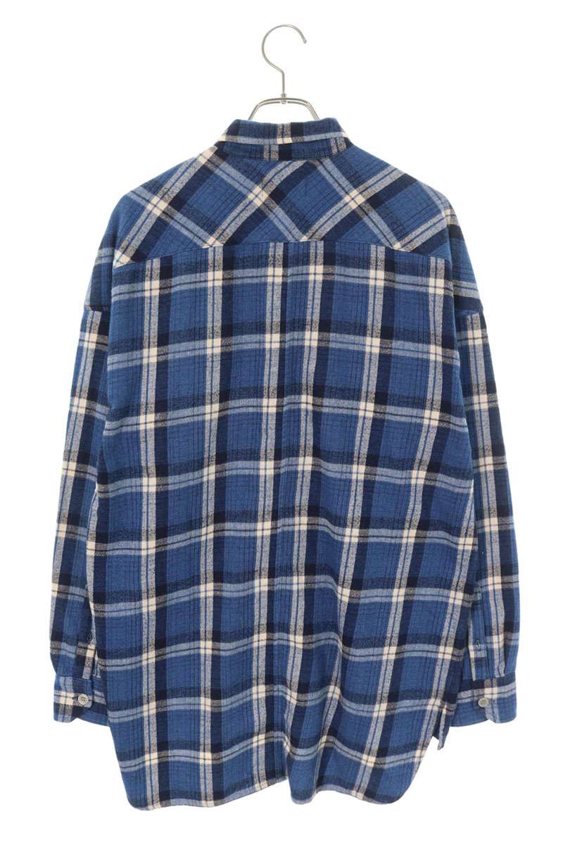 Fear of God FOURTH COLLECTION Long Sleeve Shirt Blue Size M