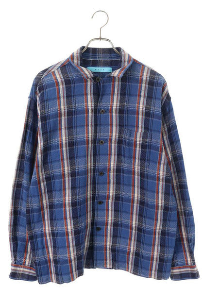 MUSE Cotton Twill Long Sleeve Shirt Blue Size 2