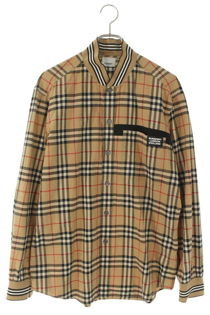 Burberry 19AW Long Sleeve Shirt Beige Size M