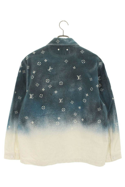 LOUISVUITTON 20SS Monogram Gradient Long Sleeve Shirt Size M