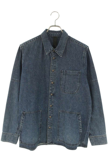 Chrome Hearts LAST BITE Denim Long Sleeve Shirt Size M