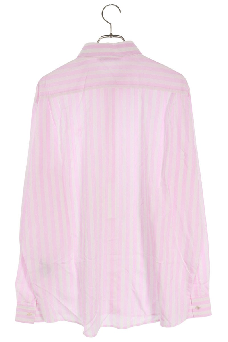 ACNE STUDIOS Stripe Long Sleeve Rayon Blend Shirt Size S