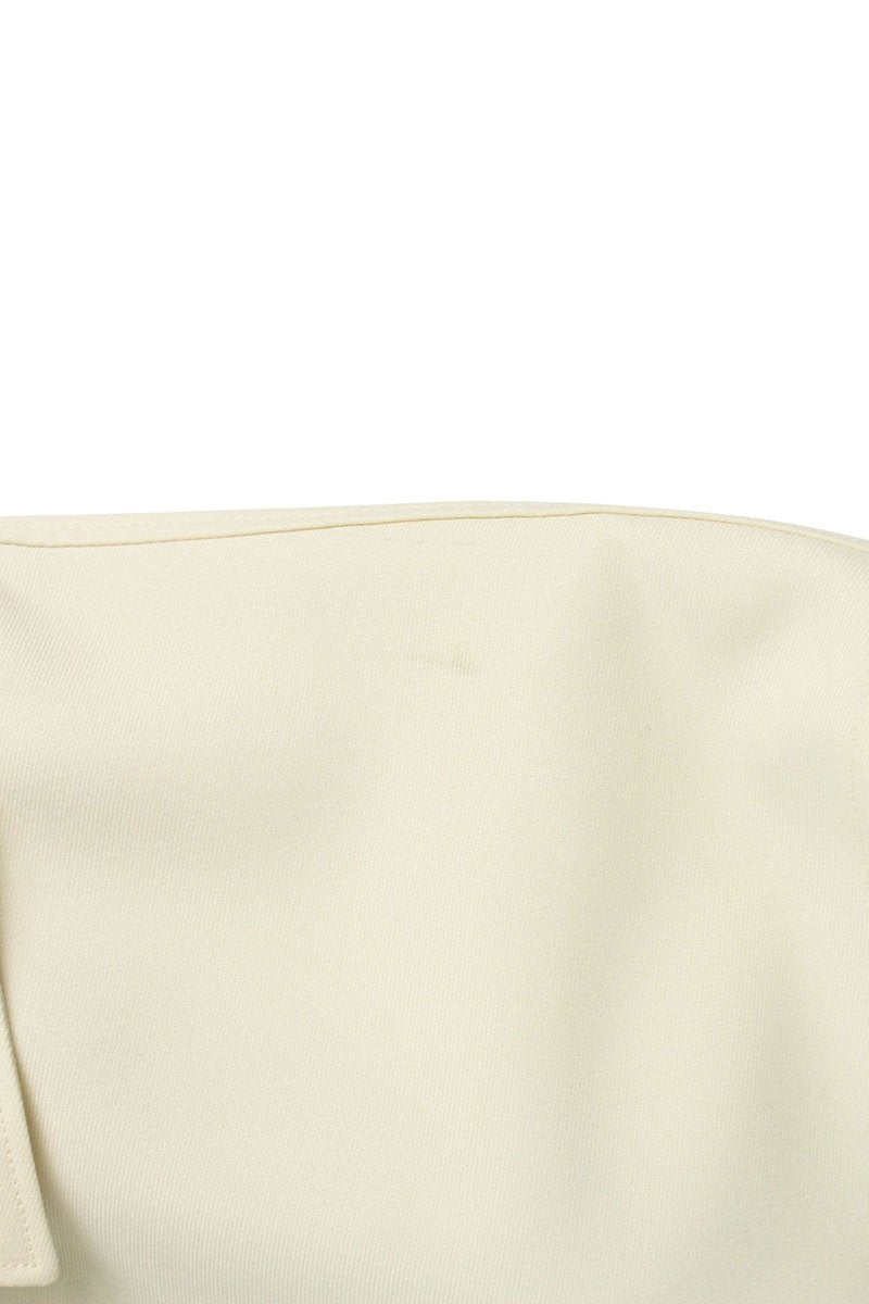 GUCCI Off-White Horsebit Motif Long Sleeve Shirt Size XL