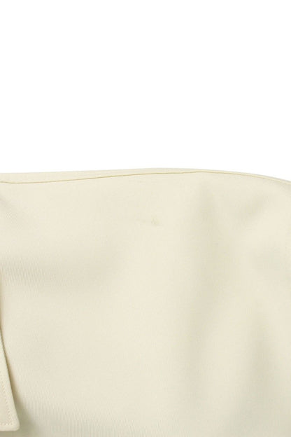 GUCCI Off-White Horsebit Motif Long Sleeve Shirt Size XL