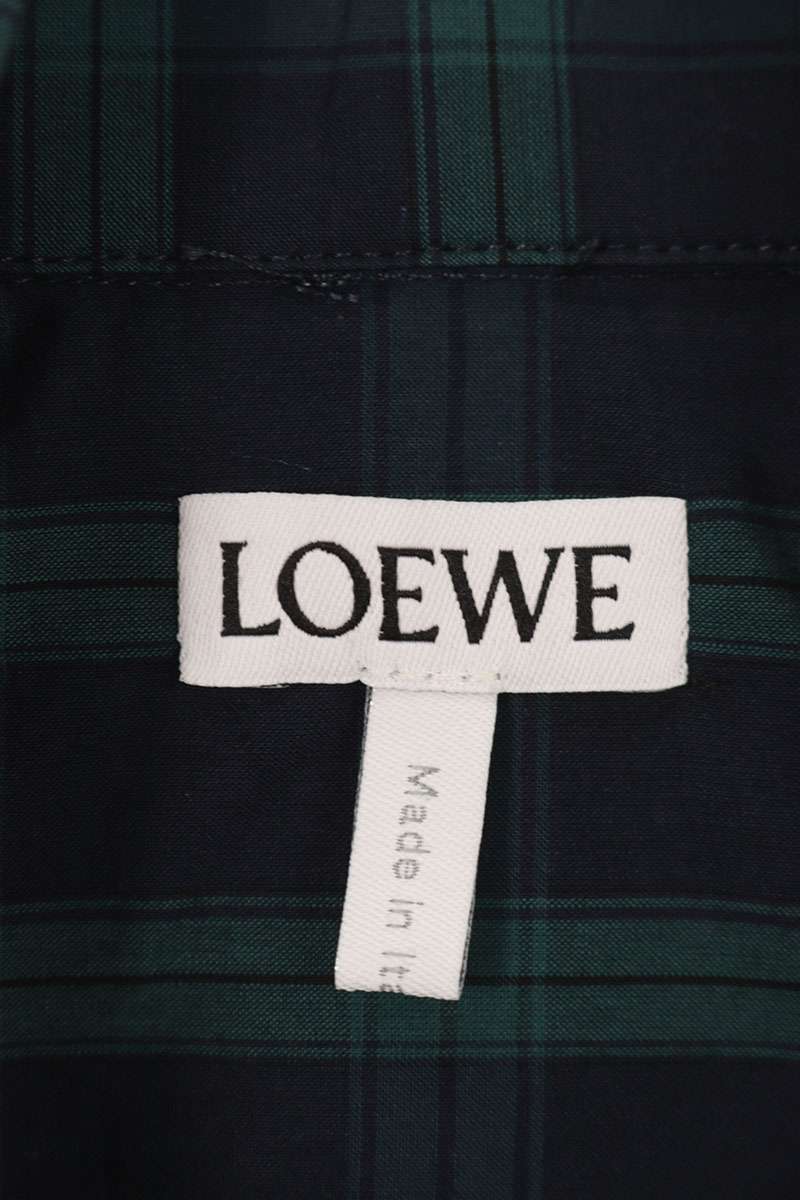 LOEWE 25SS Faux Layered Hybrid Long Sleeve Shirt Multi Size 38