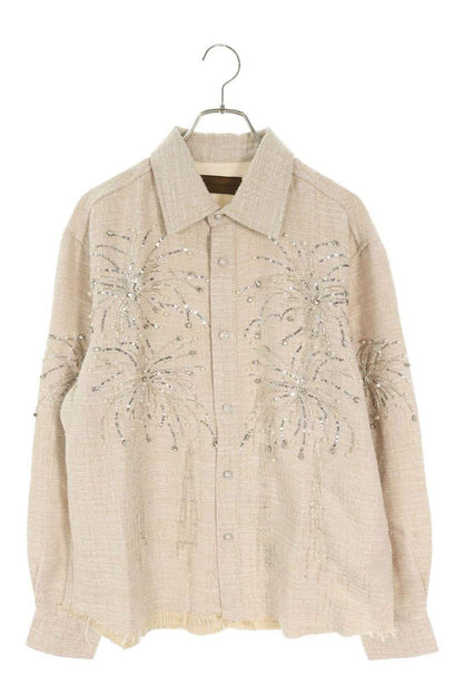 Birth Of Royal Child 25SS Bijou Embellished Long Sleeve Shirt Size M
