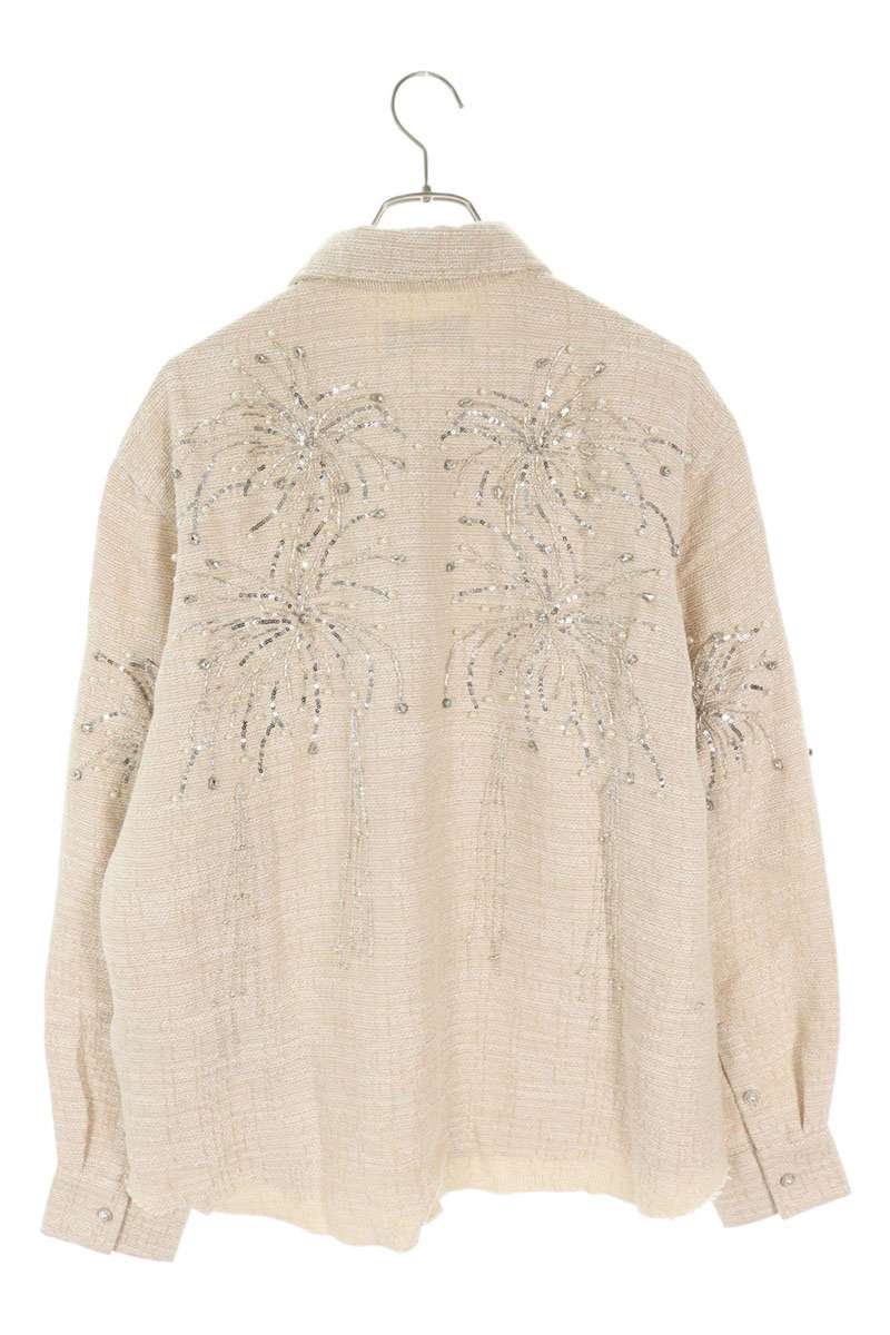 Birth Of Royal Child 25SS Bijou Embellished Long Sleeve Shirt Size M