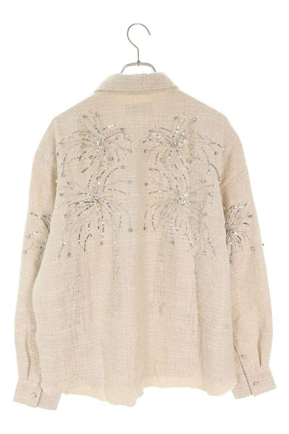 Birth Of Royal Child 25SS Bijou Embellished Long Sleeve Shirt Size M