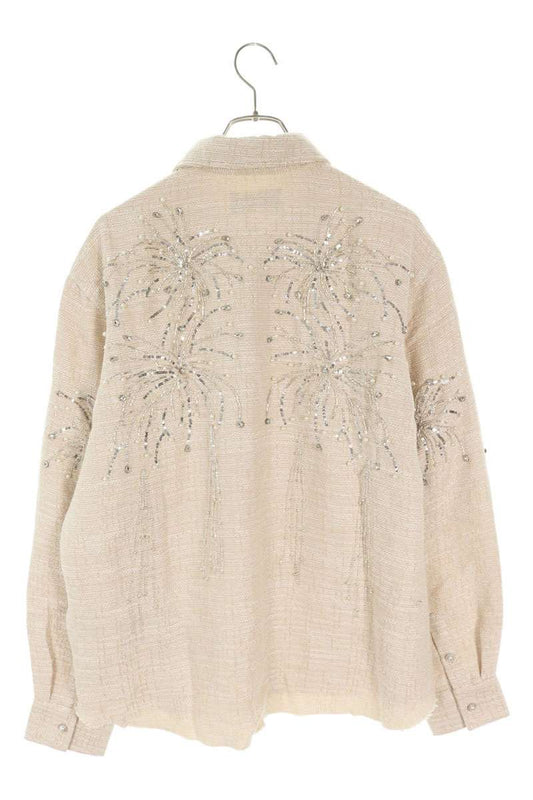 Birth Of Royal Child 25SS Bijou Embellished Long Sleeve Shirt Size M