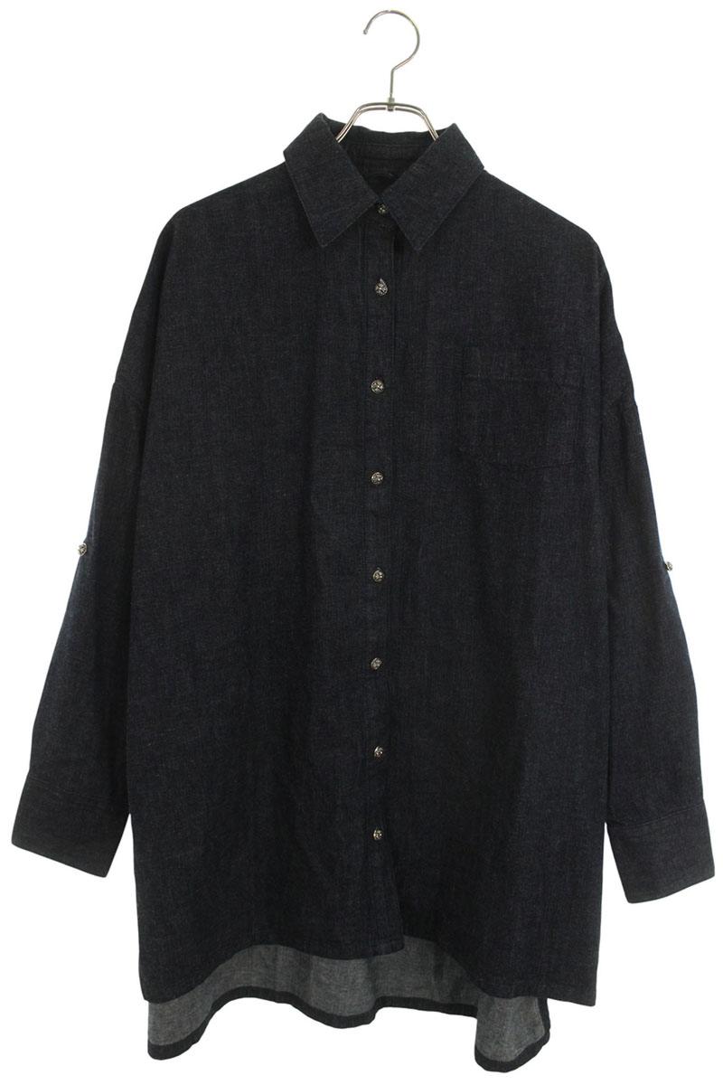 Chrome Hearts MAHAL KITA Oversized Long Sleeve Shirt Size S