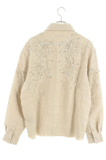 Birth Of Royal Child 25SS Bijou Embellished Long Sleeve Shirt Size S
