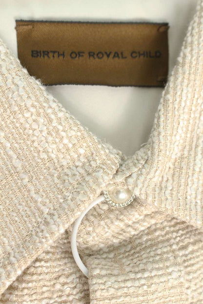Birth Of Royal Child 25SS Bijou Embellished Long Sleeve Shirt Size S