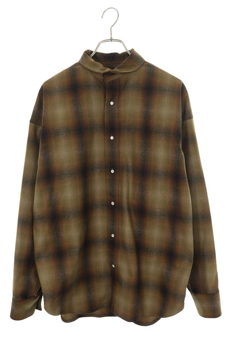 Pendleton x BASICKS Long Sleeve Shirt Brown Size M