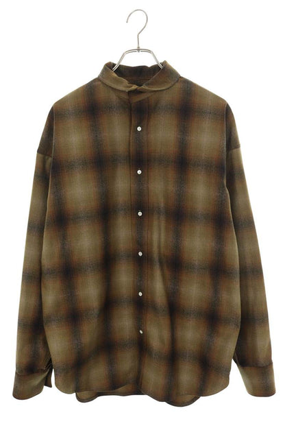Pendleton x BASICKS Long Sleeve Shirt Brown Size M