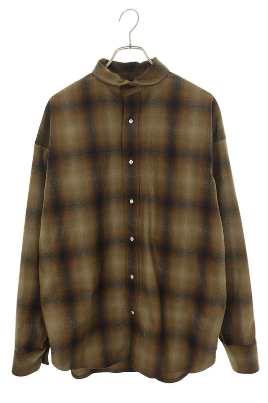 Pendleton x BASICKS Long Sleeve Shirt Brown Size M