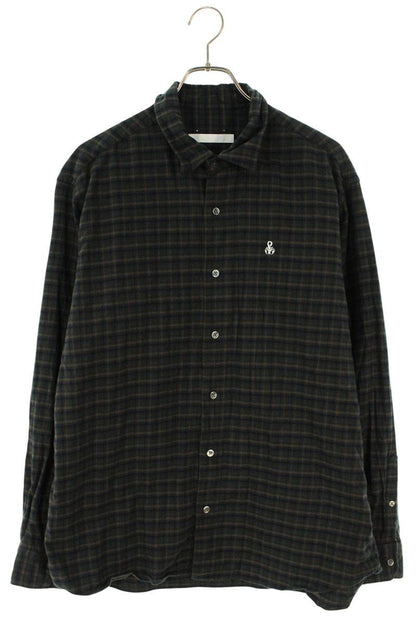 SOPHNET 25AW Cotton Flannel Relax-Fit Check Shirt Size L