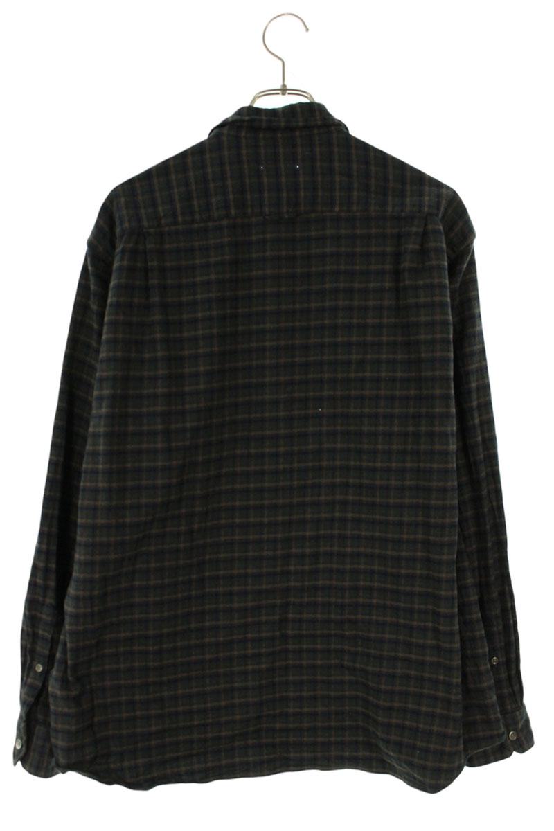 SOPHNET 25AW Cotton Flannel Relax-Fit Check Shirt Size L