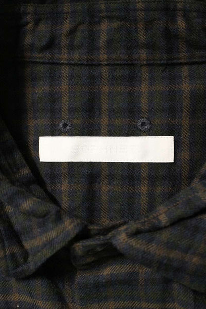 SOPHNET 25AW Cotton Flannel Relax-Fit Check Shirt Size L