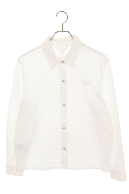 Chrome Hearts Long Sleeve Shirt White Size M