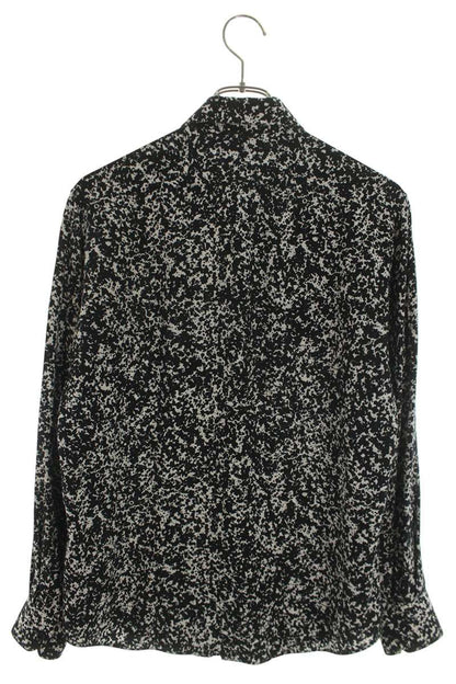 CELINE Viscose Classic Marble Long Sleeve Shirt Size XXL