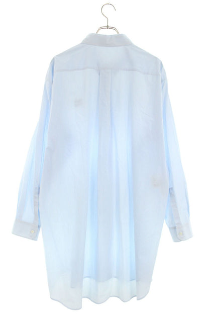 miumiu Cotton Logo Embroidery Stripe Long Sleeve Size S
