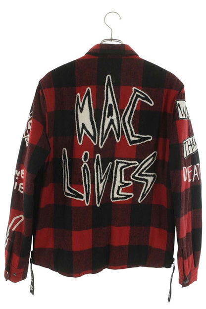 Haculla Embroidered Long Sleeve Shirt Red Size S