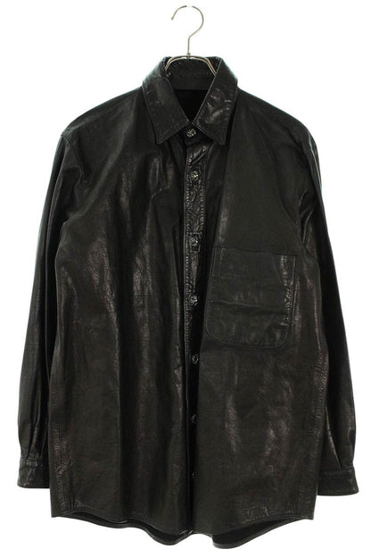 Chrome Hearts Cross Ball Button Fleur-de-lis Leather Size S