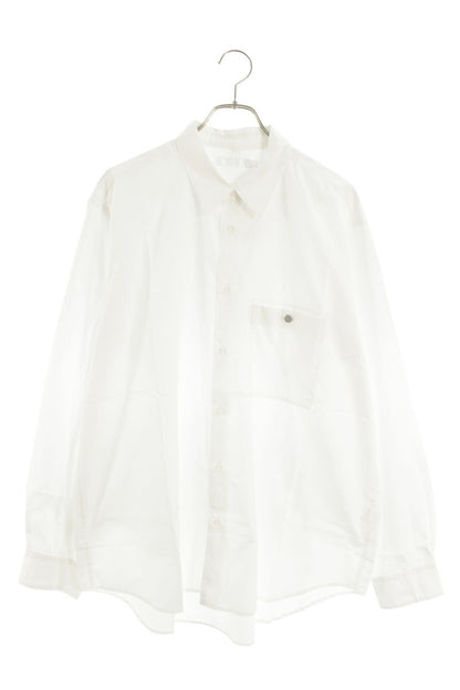 ROTOL Cotton Basic Long Sleeve Shirt White Size L