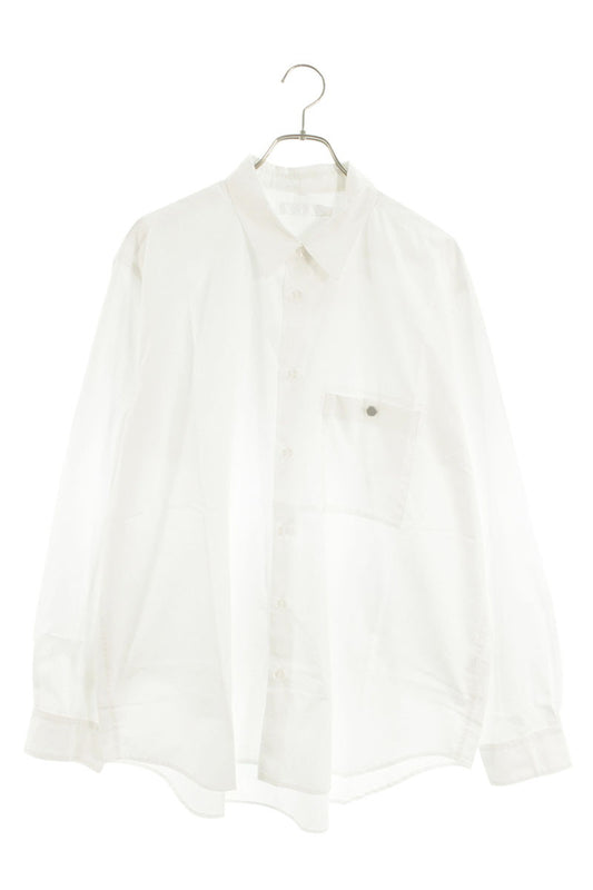 ROTOL Cotton Basic Long Sleeve Shirt White Size L