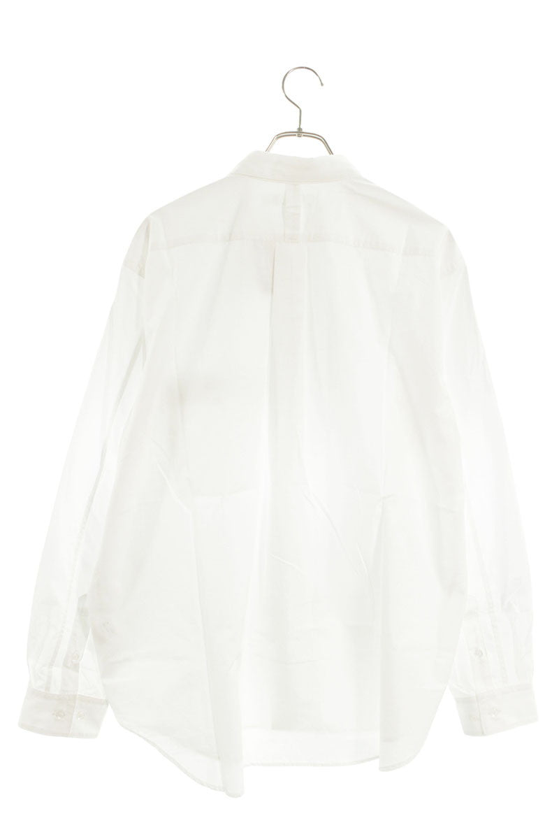 ROTOL Cotton Basic Long Sleeve Shirt White Size L