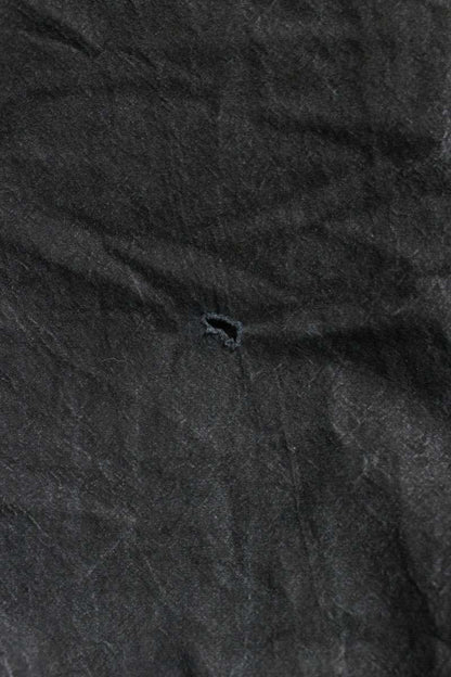 CASEY CASEY Black Paper Cotton Long Sleeve Shirt Size S