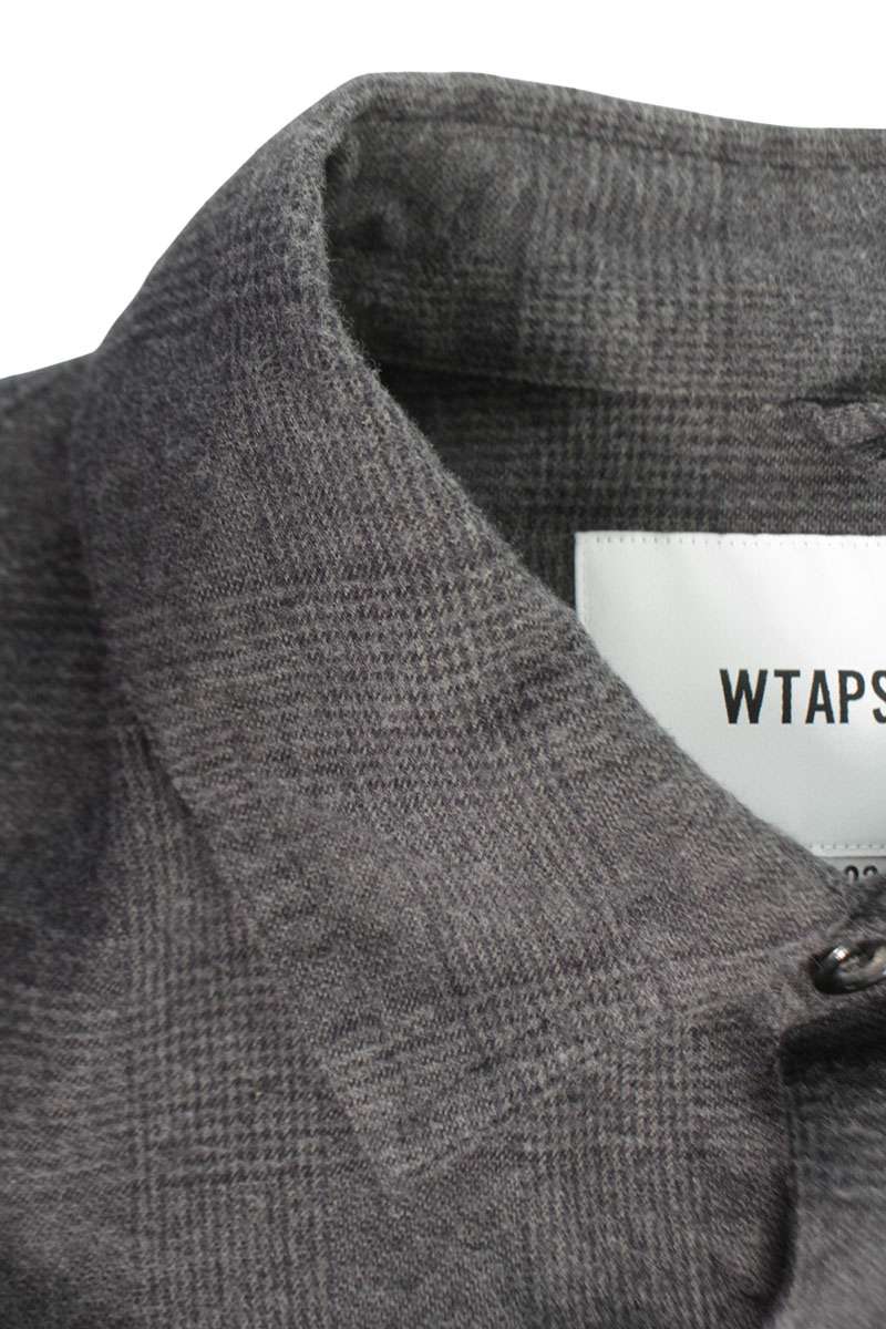 Wtaps 23AW Long Sleeve Shirt Gray Size M
