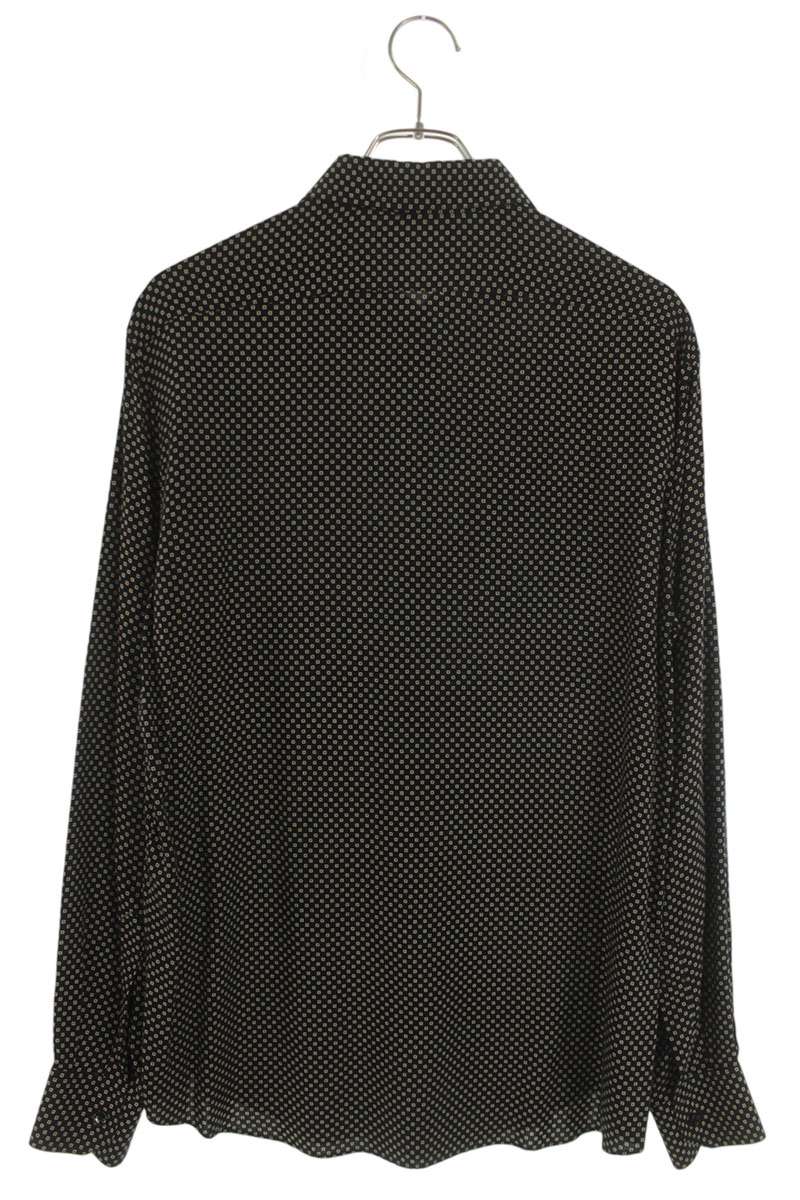 CELINE All-Over Print Viscose Classic Shirt Size XXS