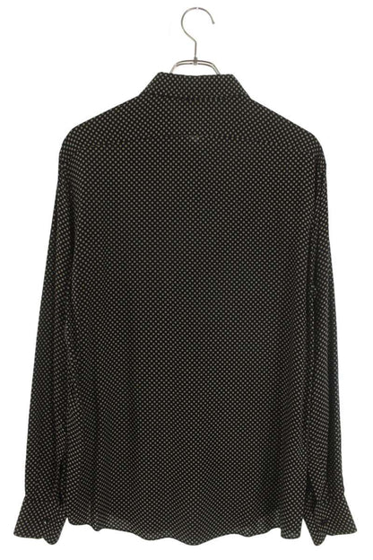 CELINE All-Over Print Viscose Classic Shirt Size XXS