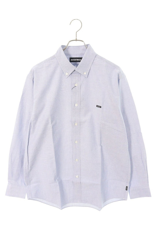 GOD SELECTION XXX BD Long Sleeve Shirt Blue Size M